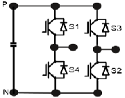 Single-phase string inverter back-end inverter IGBT application